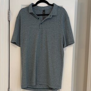 Lululemon Evolution short-sleeve polo in heather green size XL